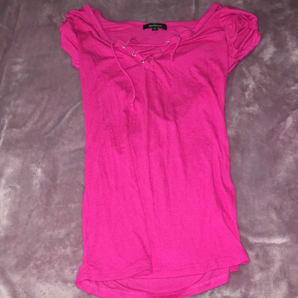 HOT PINK top from forever 21